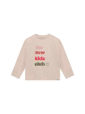 Noppies Langarmshirt in Sand Melange