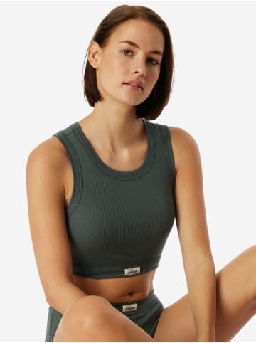 Schiesser Bustier REVIVAL Paula in dunkelgrün