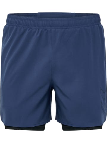 Hummel Hummel Kurze Hose Hmlmt Multisport Herren Atmungsaktiv Schnelltrocknend in INSIGNIA BLUE