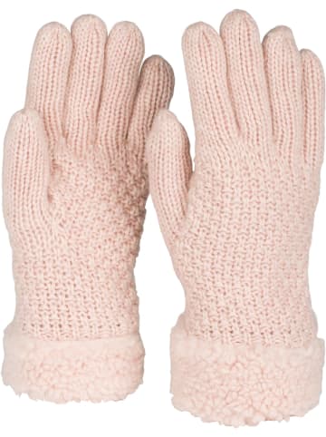 styleBREAKER Strickhandschuhe in Altrose