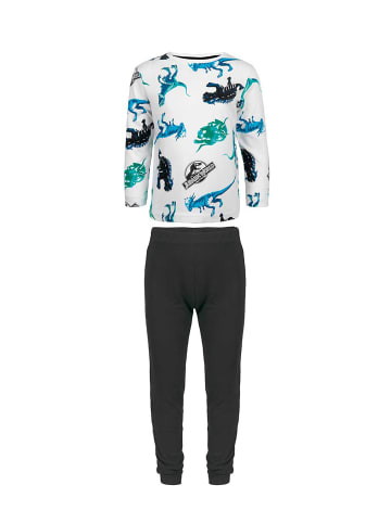 Jurassic World 2tlg. Outfit: Schlafanzug in Weiß