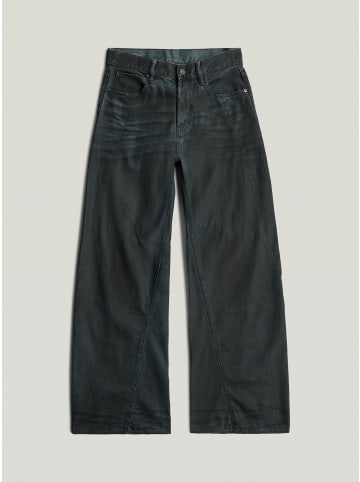 G-Star Raw Contor Barrel Wide Jeans rinsed ink blue coated