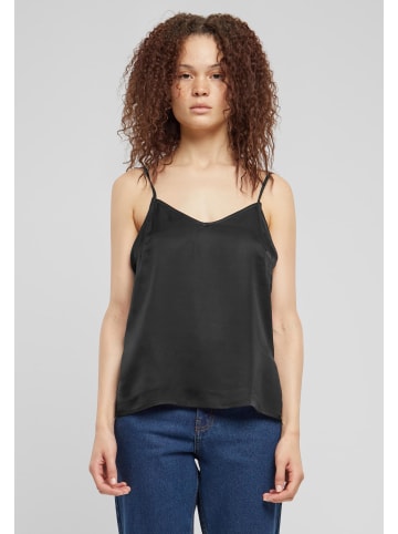 Urban Classics Urban Classics Damen Ladies Viscose Satin Slip Top in black