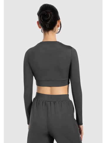 SMILODOX Longsleeve Tisha in Anthrazit