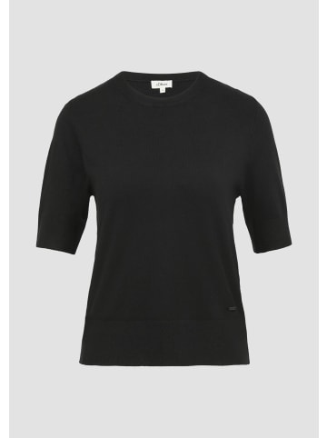s.Oliver Strickpullover in 9999_schwarz