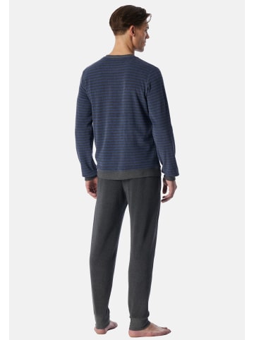 Schiesser Schlafanzug Casual Nightwear in Faded denim