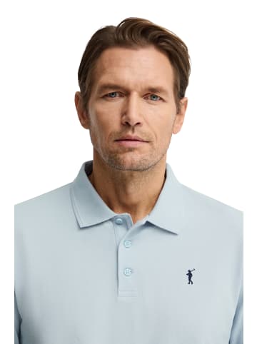 Polo Club Poloshirt RIGBY GO POLO LS VO in Baby Blau