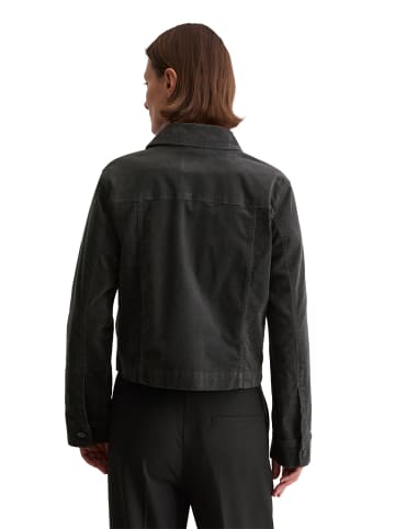 Marc O'Polo Samtjacke regular in night grey