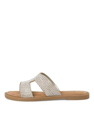 Tamaris Klassische Pantoletten in Silber