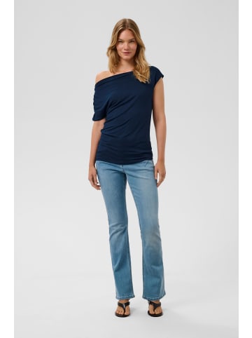 Cream Jerseytop CRSonya Slim fit in Navy Blazer