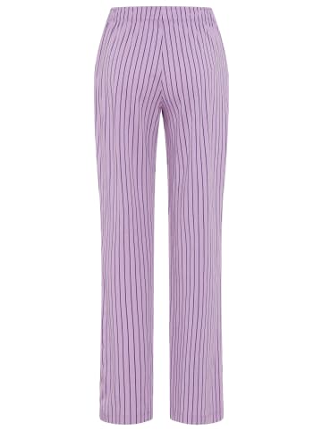 LSCN BY LASCANA Pyjamahose in lila-gestreift