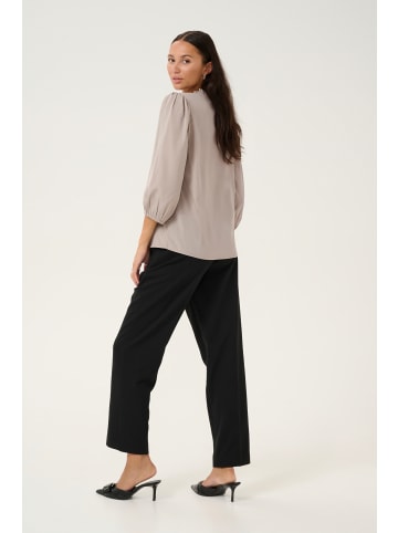 Kaffe Langarm-Bluse KAkatja in Steeple Gray