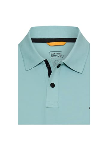 Camel Active Polo in Ocean Green