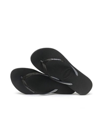 Havaianas Flops Slim in Schwarz