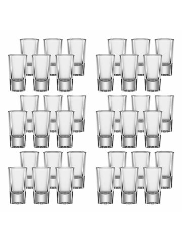 36er Set Schnapsgläser Niko in Transparent 30 ml