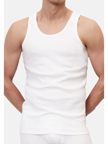 Marc O´Polo Bodywear Unterhemd / Tanktop Iconic Rib Organic Cotton in Weiß