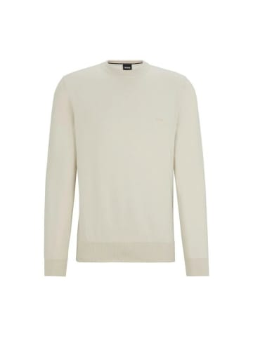 BOSS Rundhalspullover für Herren in grün