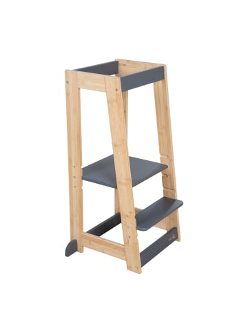 roba Lernturm aus Holz – bicolor Kinder-Tritthocker, Küchenhelfer