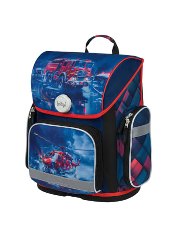 BAAGL Schulranzen Ergo in Blau Lebensretter - 27x39x17cm