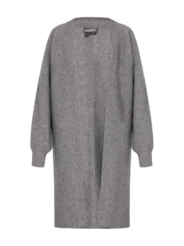 DreiMaster Damen Cardigan in Grau Melange