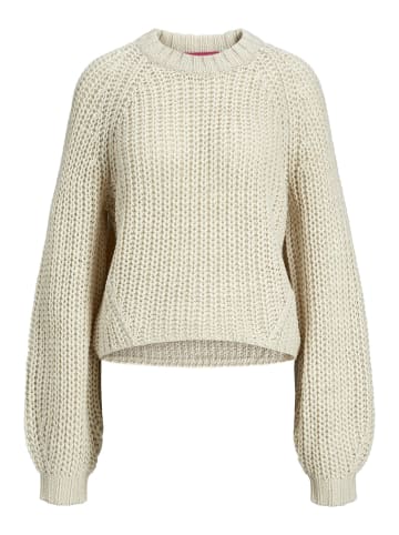 JJXX Strickpullover in Bone White