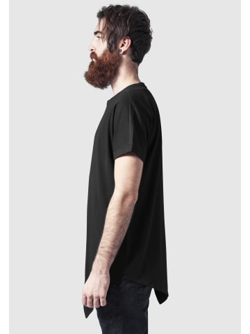 Urban Classics Urban Classics Herren Asymetric Long Tee in black