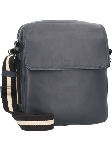 PICARD Torrino Umhängetasche Leder 22 cm in jeans