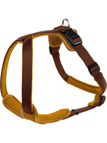 Hunter Hundegeschirr Neopren, braun