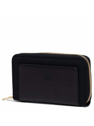 Herschel Thomas - Geldbörse 8cc 18 cm RFID (cobblestone/pebbled black) in schwarz