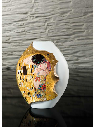 Goebel Vase " Gustav Klimt - Der Kuss " in Klimt - Kuss