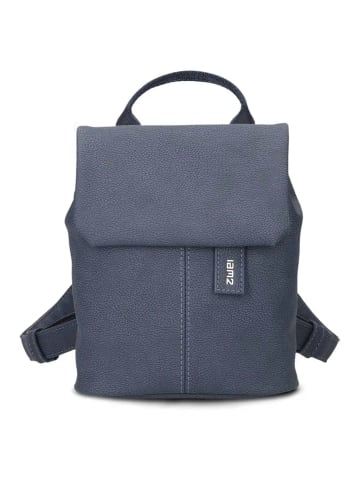 Zwei Mademoiselle MR45 - Rucksack Mini 22 cm (nubuk-linen) in nubuk-blue
