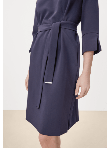 s.Oliver BLACK LABEL Einteiler Kleid kurz in Blau