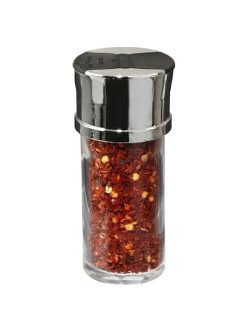 Secret de Gourmet Set von rotierenden Gewürzen, Karussell in Silbern, (B) 16 x (H) 30 x (L) 16 cm