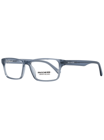 Skechers Männer Optische Fassungen Rechtwinklig Grau