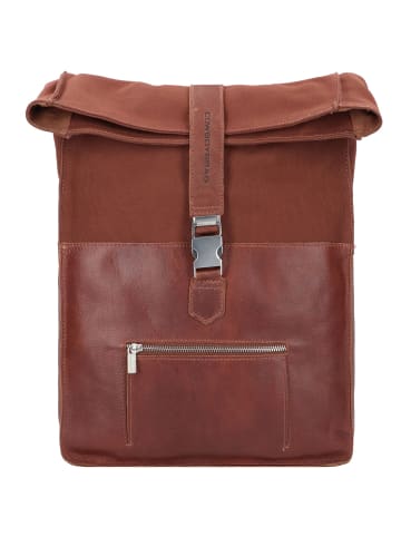 Cowboysbag Tarlton Rucksack Leder 55 cm Laptopfach in cognac