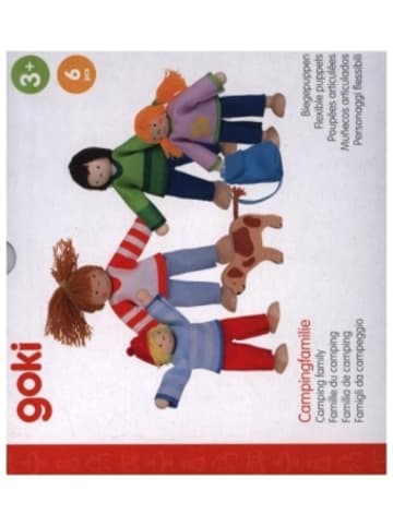 Gollnest & Kiesel Spielzeug - Biegepuppen Camping-Familie