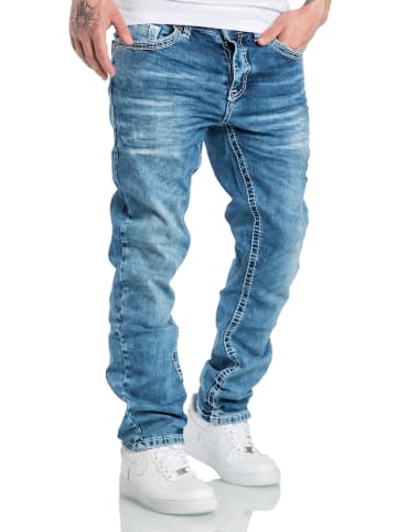 Amaci&Sons Jeans Regular Slim Raleigh in Hellblau