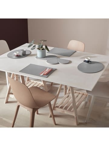 FREEFORM Platzset DUO oval, Schwarz/Grau