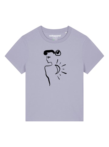 wat? Apparel T-Shirt Self love in Lavender