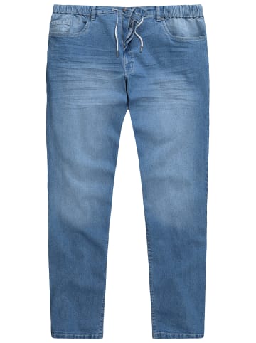 Men Plus Jeanshose in bleached denim