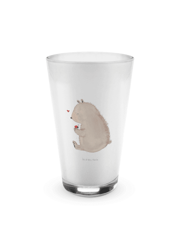 Mr. & Mrs. Panda Glas Bär Marienkäfer ohne Spruch in Transparent