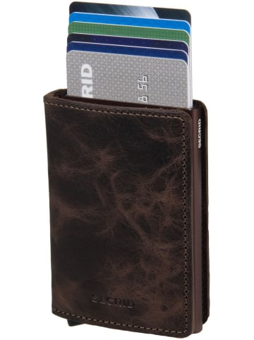 Secrid Geldbörse Slimwallet Vintage in Chocolate