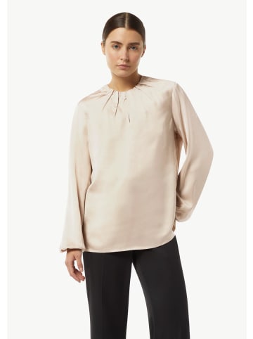 comma Bluse langarm in Beige
