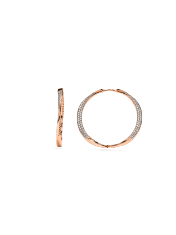 Luxenter Ohrringe Dakrim mit 18 Karat Gelbgold-Finish – DAKRIM
