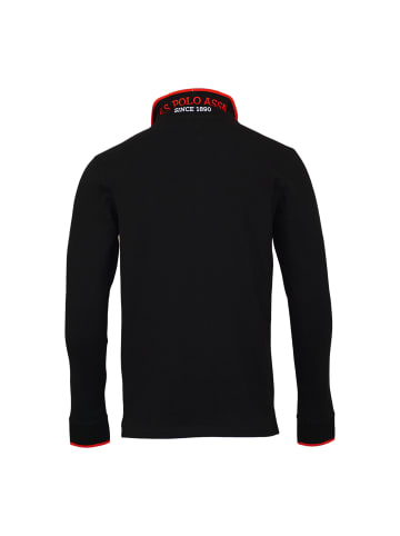 U.S. Polo Assn. U.S. Polo Assn. Poloshirt Poloshirt Polohemd langarm Polo in black