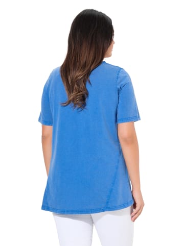 Ulla Popken Longshirt in pfauenblau