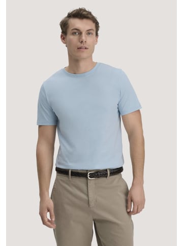 Hessnatur Hessnatur T-Shirt Regular aus Regenerative Organic Cotton (ROC) in perlblau