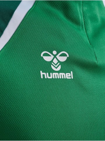 Hummel Trainingsjacke "Lead 2.0 Half Zip" in Grün