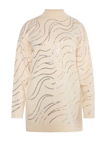 usha BLACK LABEL Damen Strick Pullover in Creme