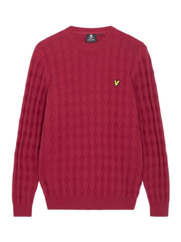 Lyle & Scott Strickpullover in Rot